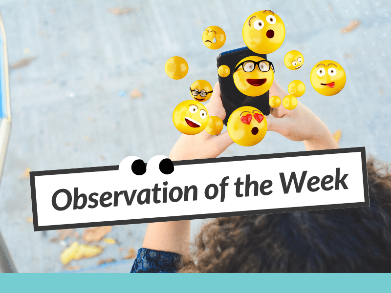 Observation Of The Week